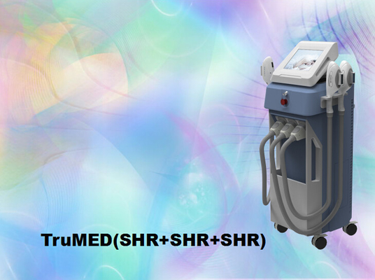3500W Multifunktions-17 in einem Laser-Haar-Abbau Gesichtsmaschine vertikalen SHR IPL Nd-Yag